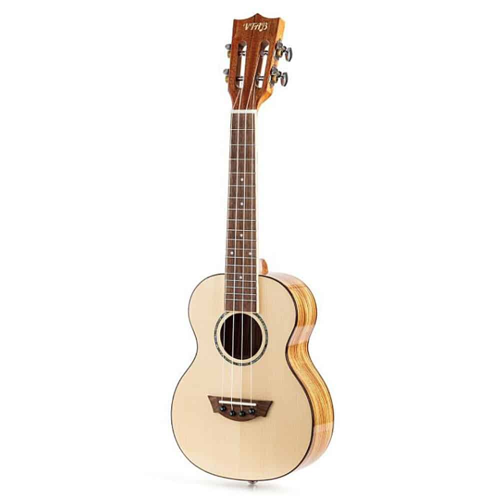 VTAB VSC-TA Solid Spruce Top High Gloss Tenor Ukulele With GigBag