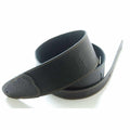 Whitestone & Willow Black Leather Deluxe Guitar Strap