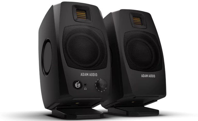 ADAM Audio D3V Desktop Monitor Pair - Black