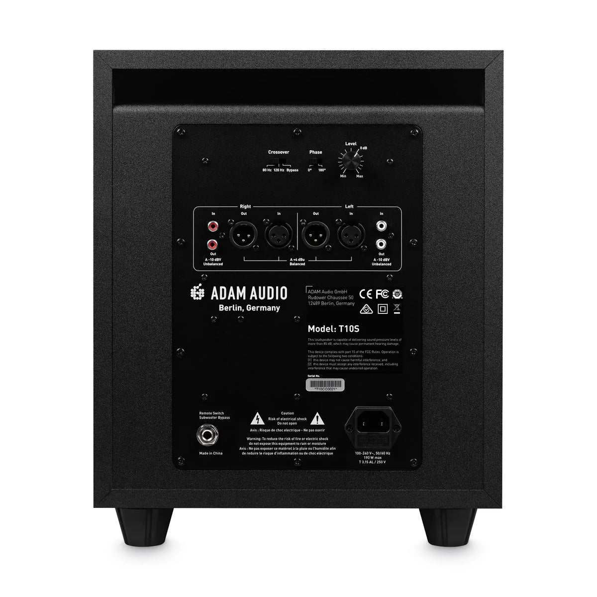 ADAM Audio T10S Active Subwoofer