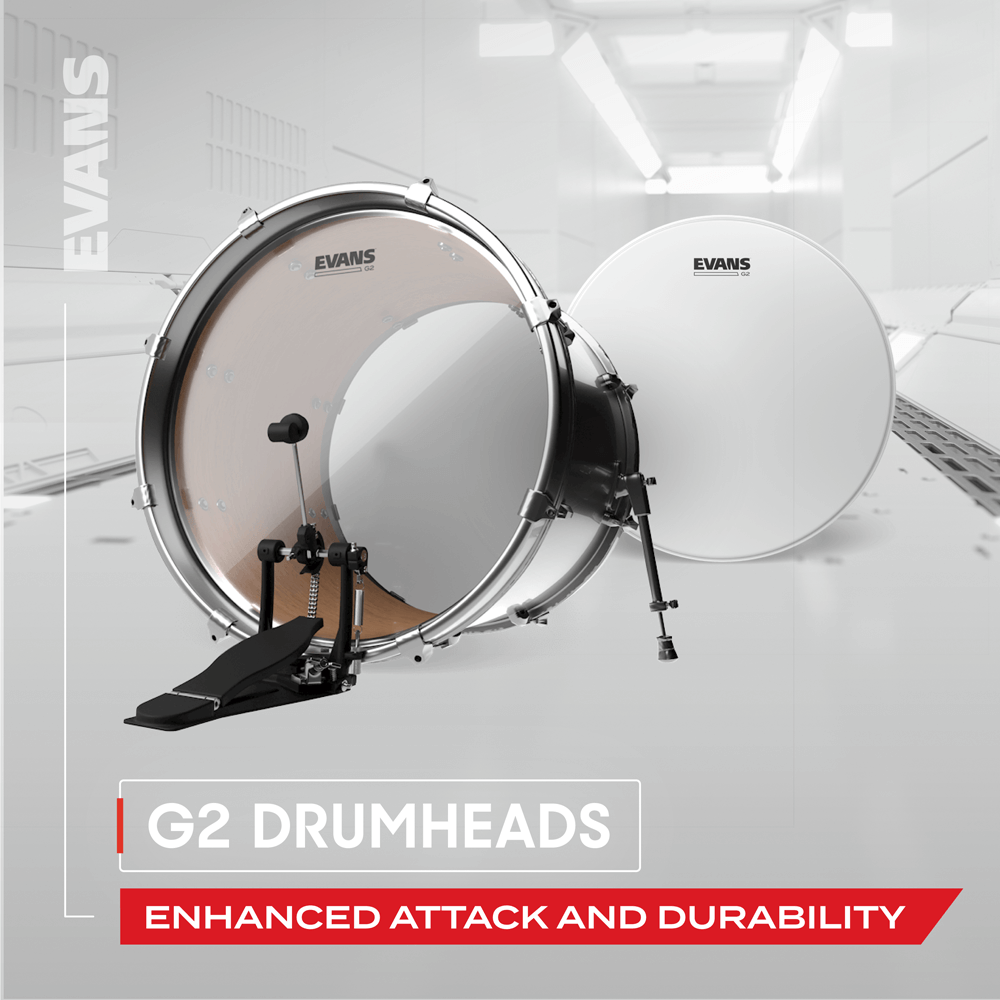 EVANS G2 Clear Tom Pack (10 inch, 12 inch, 14 inch)