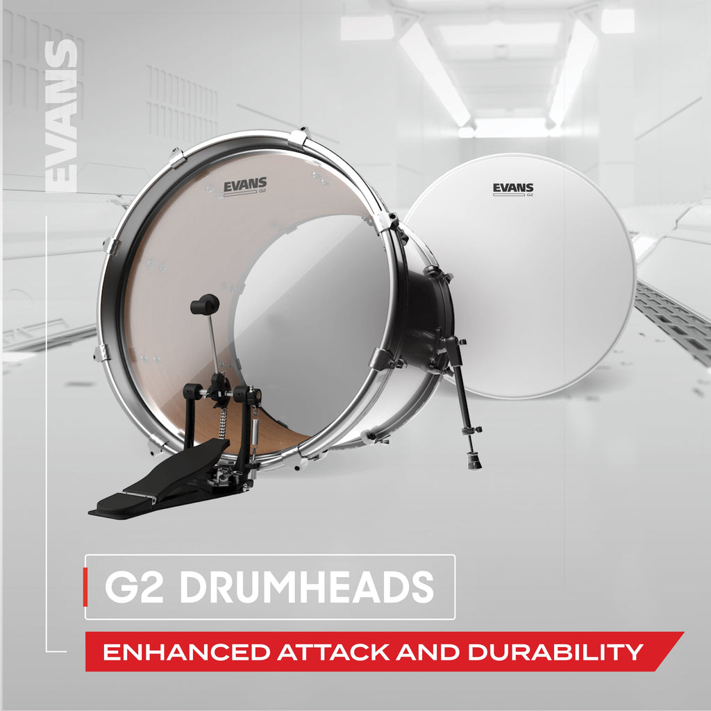 EVANS G2 Clear Tom Batter Drumhead 16 Inch