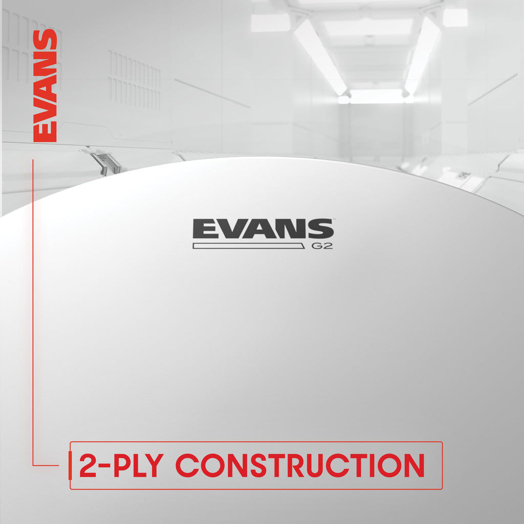 EVANS G2 Clear Tom Batter Drumhead 16 Inch