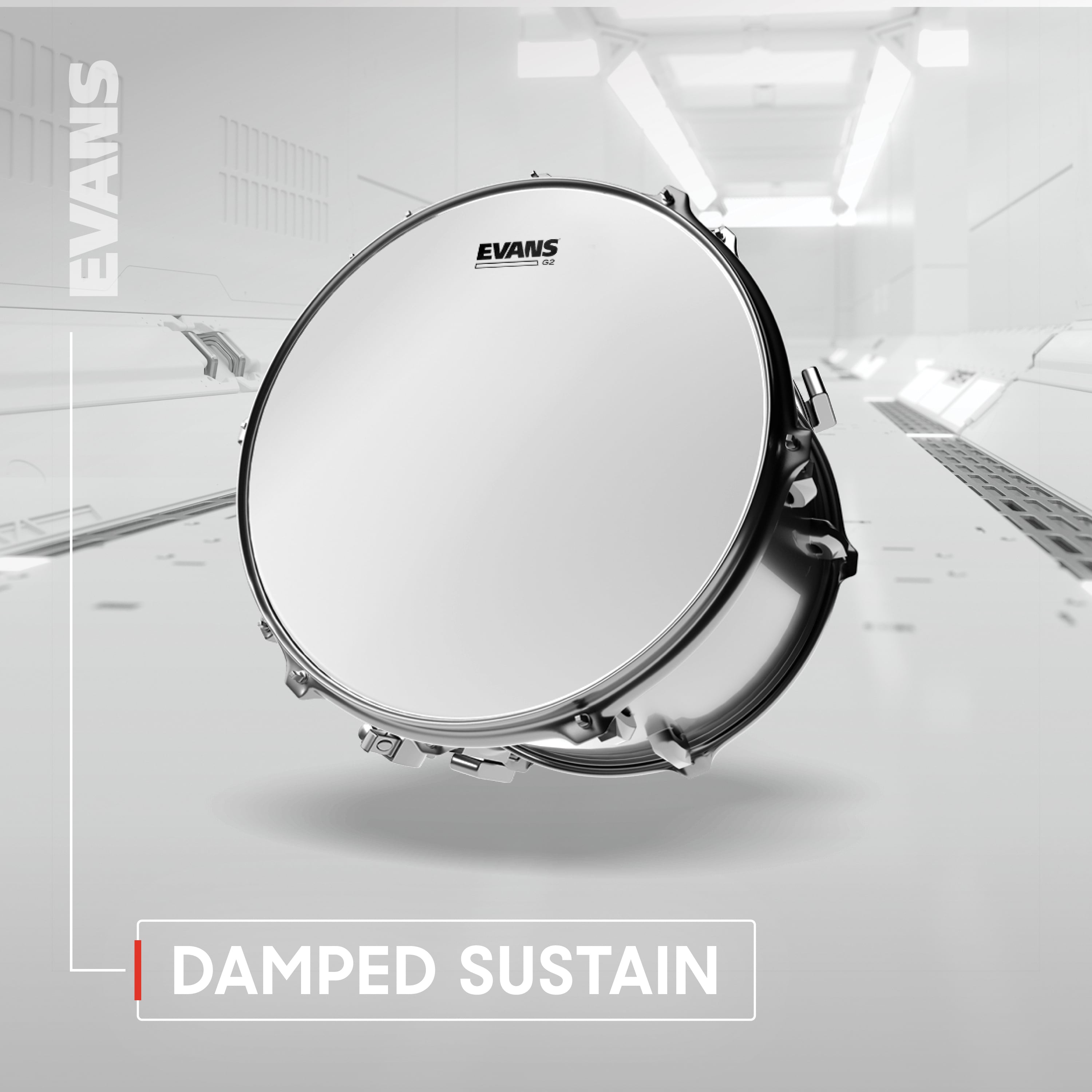 EVANS G2 Clear Tom Batter Drumhead 16 Inch